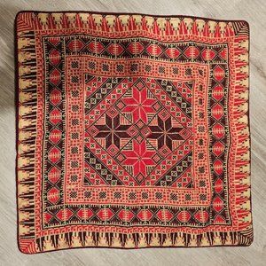 NWOT Hand Embroidered Jordanian Pillow Cover